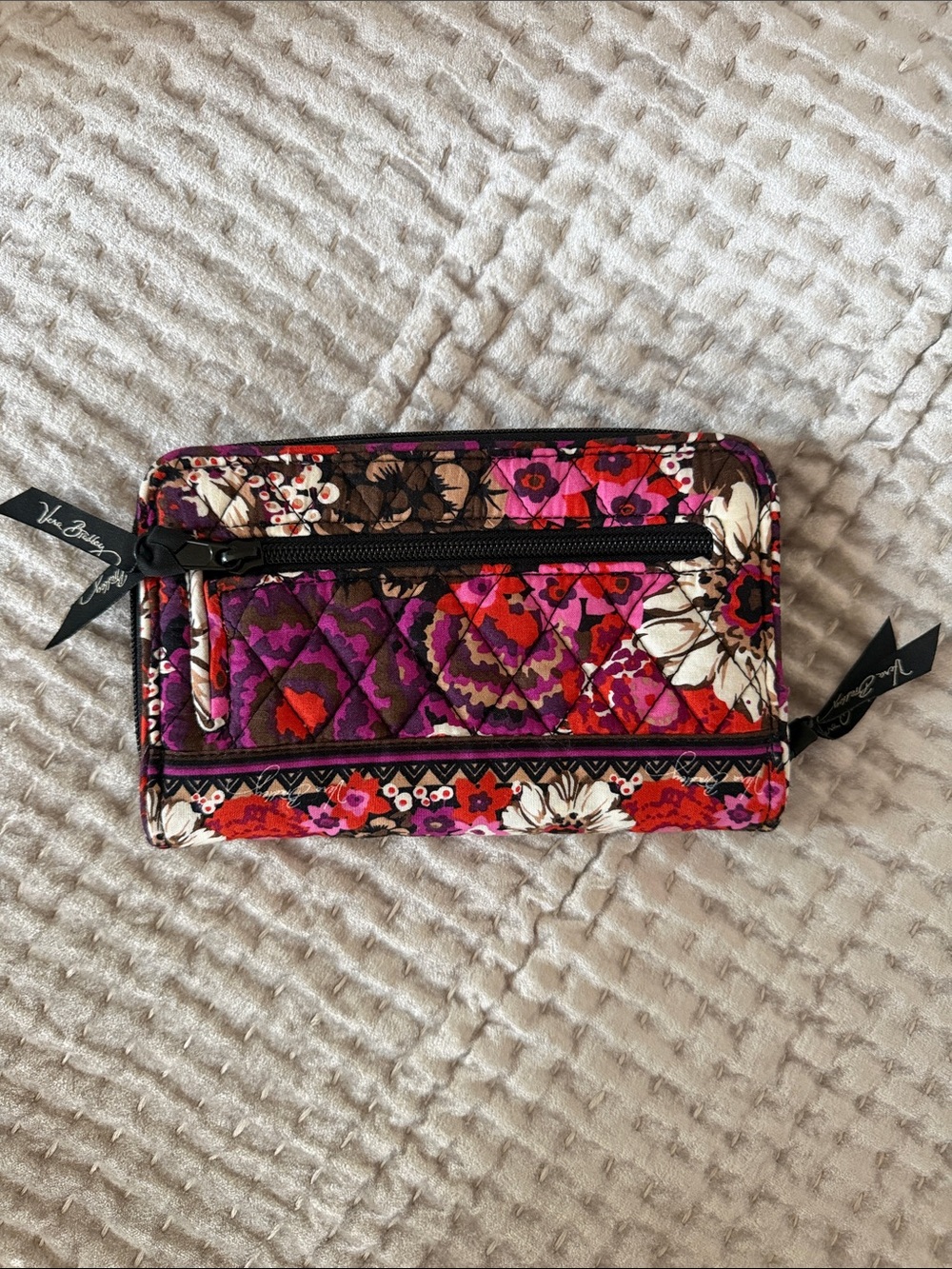 NWOT Vera Bradley Rosewood Turnlock Wallet - Picture 3 of 12